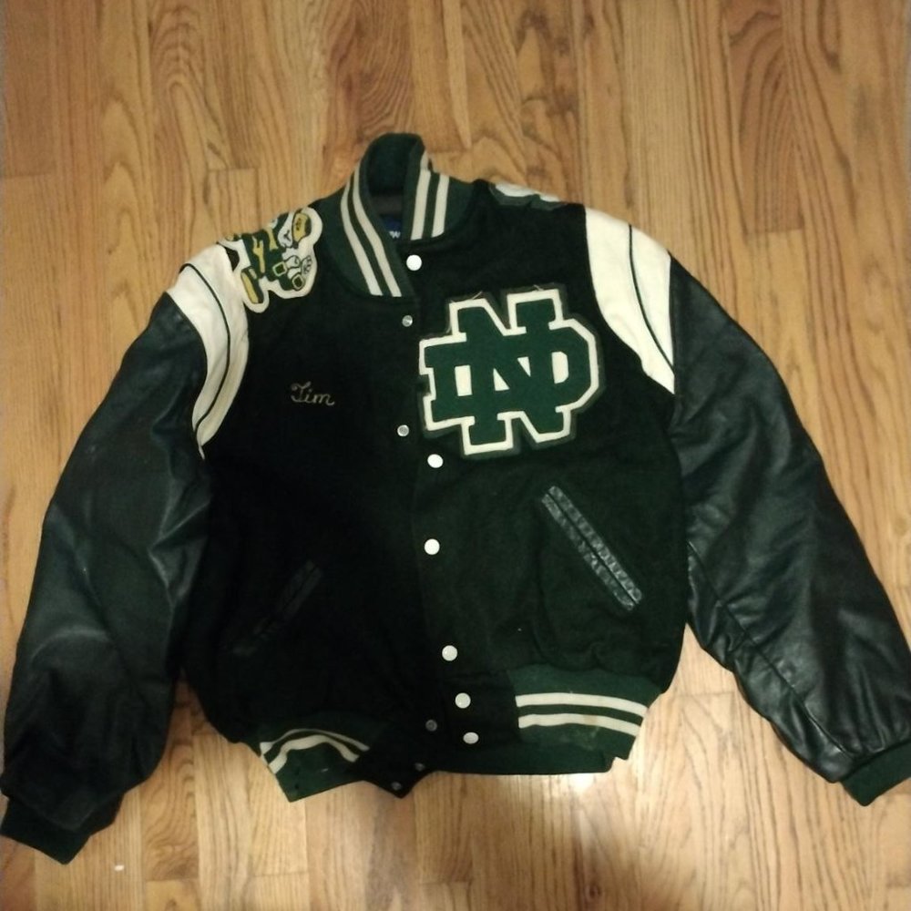 Notre Dame High School Authentic Letterman Coat